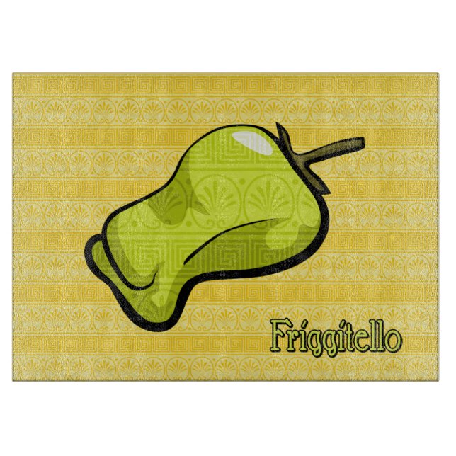 Friggitello Chili Pepper Cutting Board (Front)