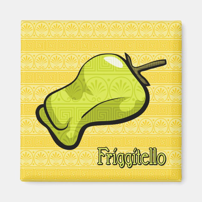 Friggitello Chili Pepper Magnet (Front)