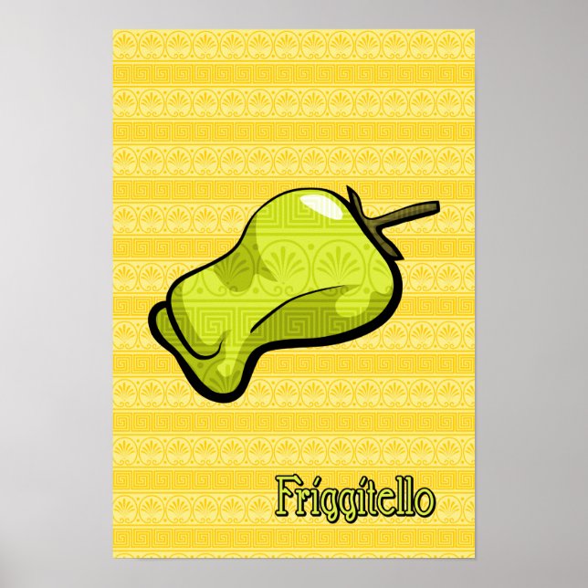 Friggitello Chili Pepper Poster (Front)