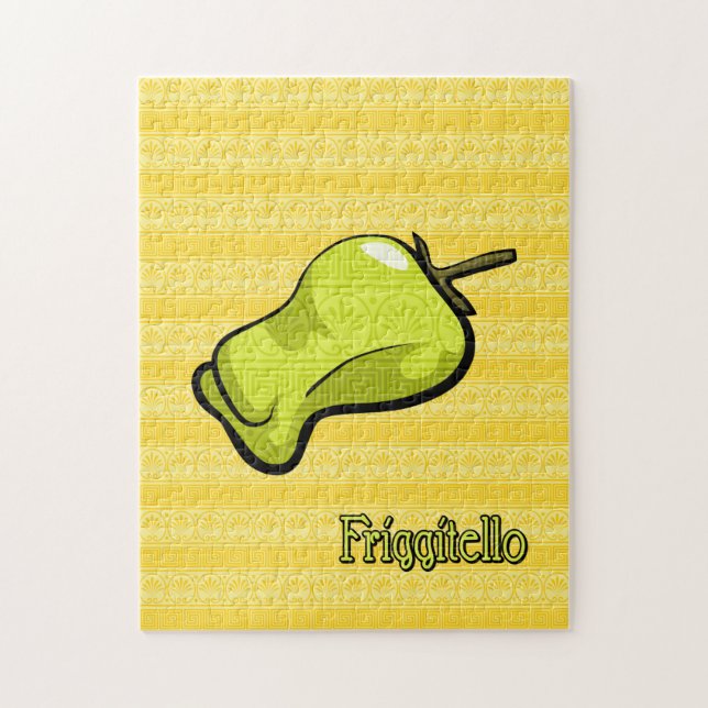 Friggitello Chili Pepper Puzzle (Vertical)