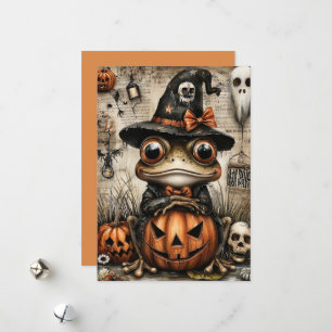 Fright & Delight Halloween Holiday Card