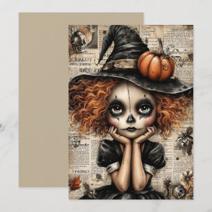 Fright & Delight Halloween Holiday Card