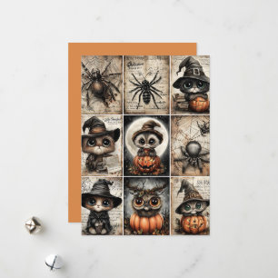 Fright & Delight Halloween Holiday Card