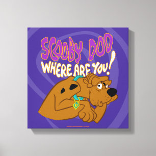 Frightened Scooby-Doo Canvas Print