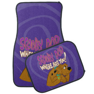 Frightened Scooby-Doo Car Mat