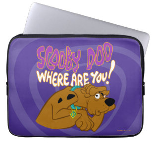 Frightened Scooby-Doo Laptop Sleeve