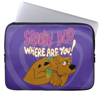 Frightened Scooby-Doo Laptop Sleeve