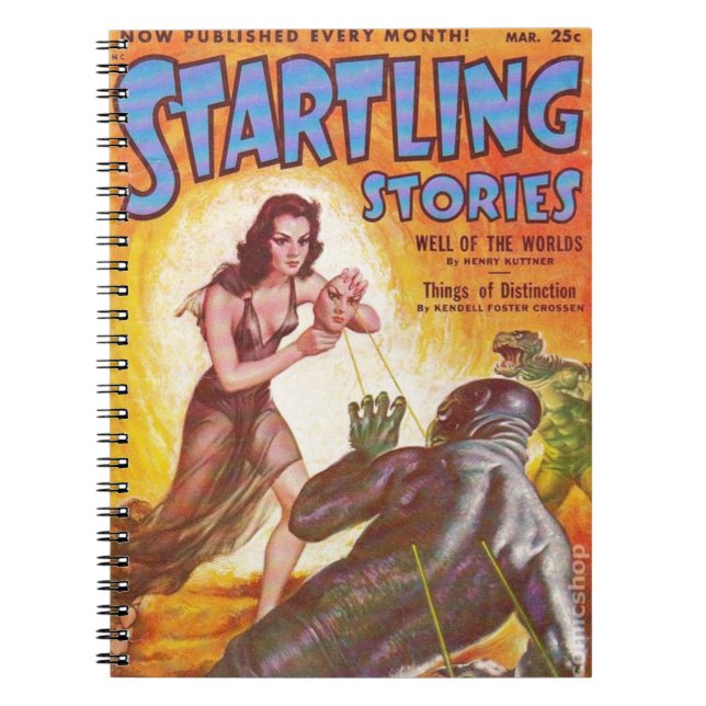 Frightened Swamp Man Notebook (Front)