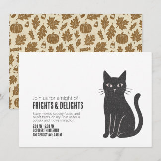Frights & Delights Invitation