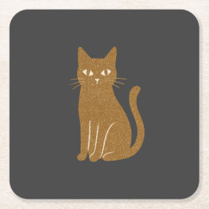 Frights & Delights Square Paper Coaster