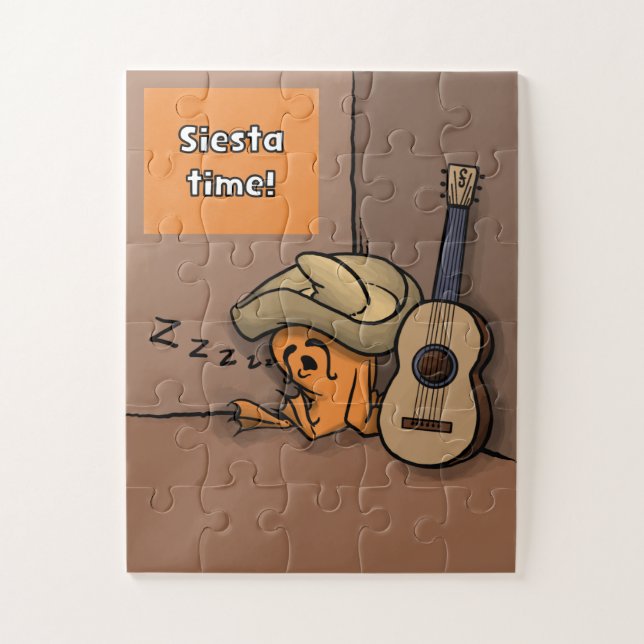 Frijole Frog Siesta 30 Piece Puzzle (Vertical)