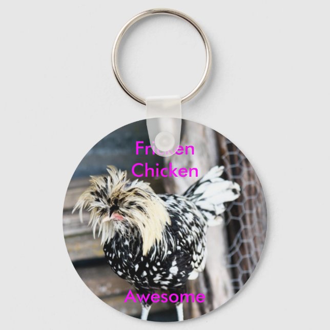 Friken Chicken Keychain (Front)