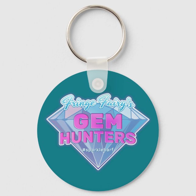 Fringe Fairy's Gem Hunters Keychain (Front)