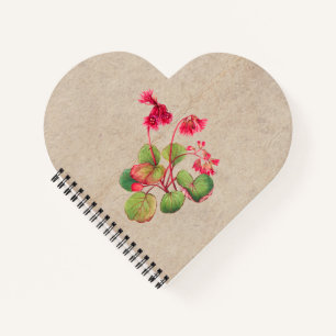 Fringed Galax Flower Notebook