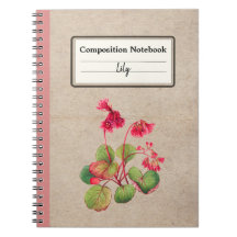 Fringed Galax Flower Personalized Composition