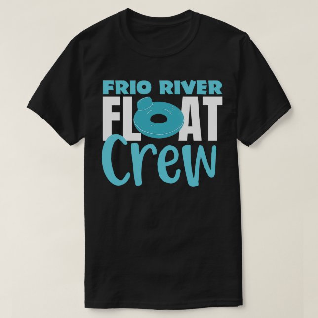 Frio River Float Crew T-Shirt (Design Front)