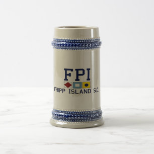 Fripp Island South Carolina. Beer Stein