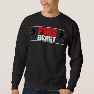 Frisbeast Ultimate Frisbee Player Game Team Frisbe Sweatshirt