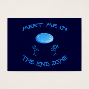 Frisbee de zone d'en-but