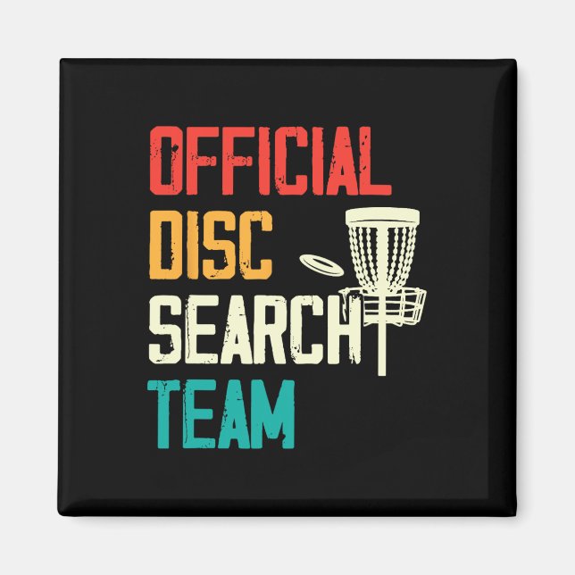 Frisbee Disc Golf Player Disc Golfer Flying Disc S Magnet (Front)