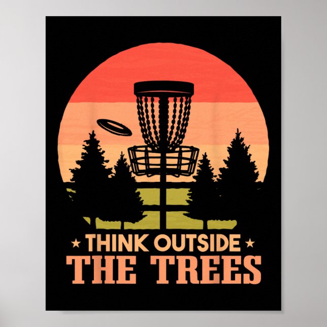 Frisbee Golf Disc Golf Funny _1  Poster (Front)