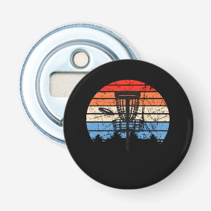 Frisbee Golf Disc Golf Retro Bottle Opener