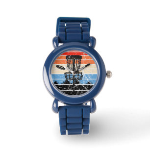 Frisbee Golf Disc Golf Retro Watch