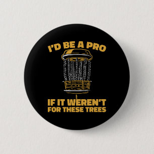 Frisbee Golf Disc Outdoor Sport - Tree _2  2 Inch Round Button