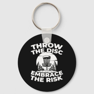 Frisbee Golf - Outdoor Sport Disc Golf _2 Keychain