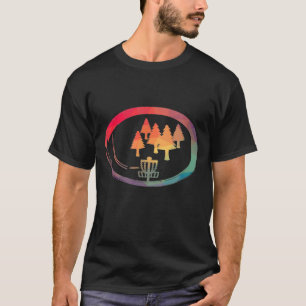 Frisbee Golfer Disc Golf Basket T-Shirt