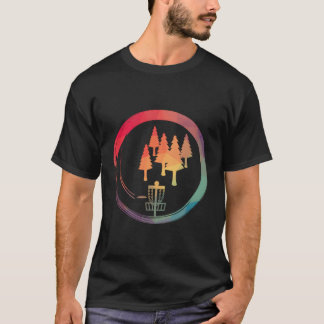 Frisbee Golfer Disc Golf Basket T-Shirt