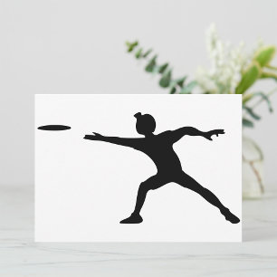 Frisbee Invitations