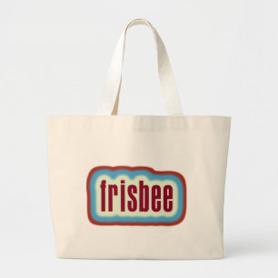 frisbee large tote bag
