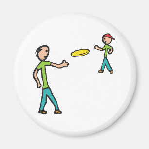 Frisbee Magnet