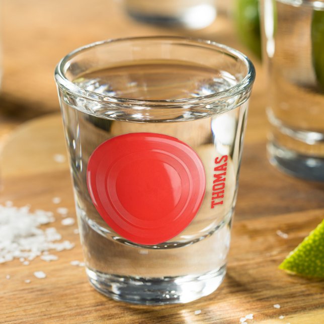 Frisbee Personalized Shot Glass (Creator Uploaded)