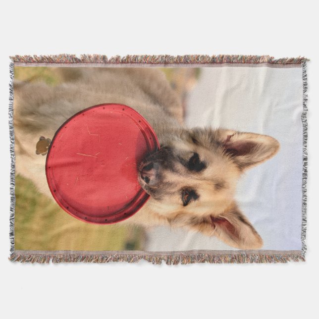 Frisbee  throw blanket (Front)