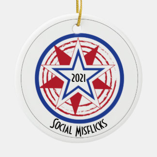 Frisbee ultime Ornement d'arbre de Noël personnali