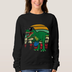 Frisbees Dino Cute T Rex Dinosaur Kids Boys Disc G Sweatshirt