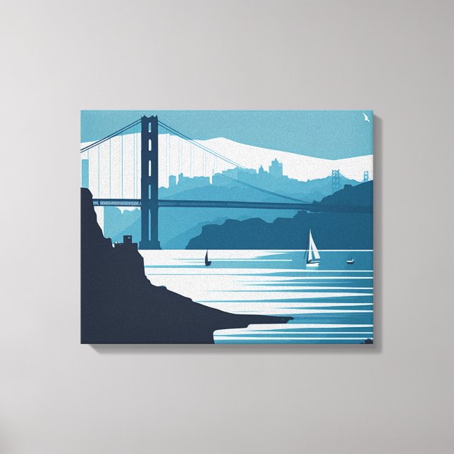 FRISCO BAY #1 CANVAS PRINT (Front)