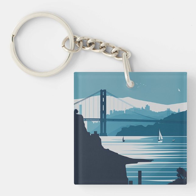 FRISCO BAY #1 KEYCHAIN (Front)