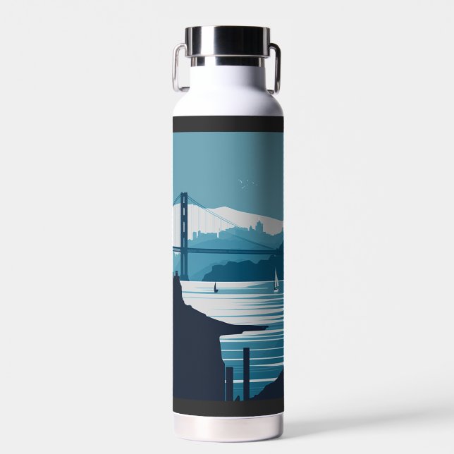 FRISCO BAY #1 WATER BOTTLE (Front)