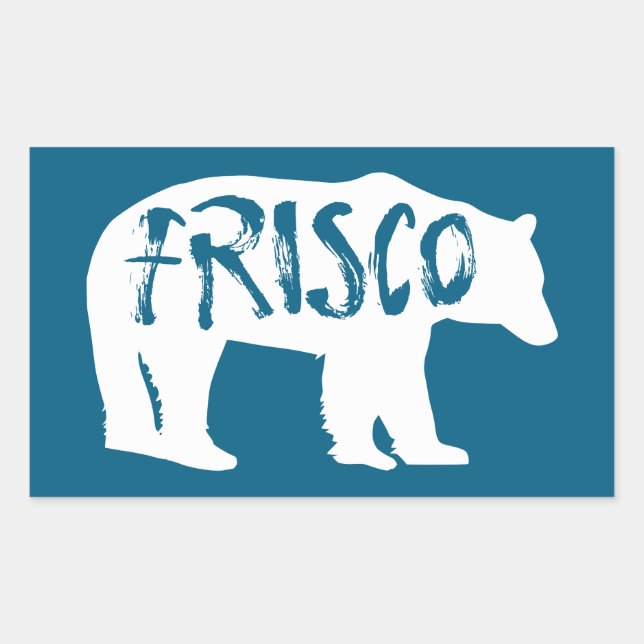 Frisco Colorado Bear Sticker (Front)