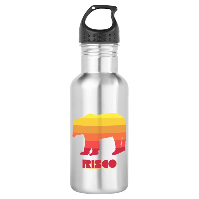 Frisco Colorado Rainbow Bear 532 Ml Water Bottle (Front)