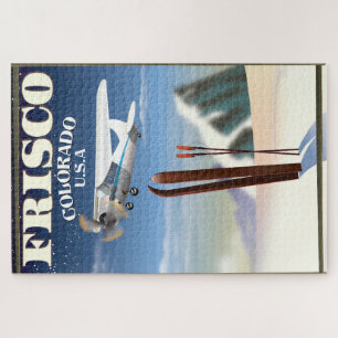 Frisco Colorado USA travel poster Jigsaw Puzzle