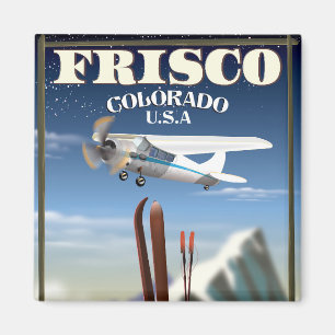 Frisco Colorado USA travel poster Magnet