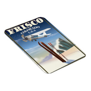 Frisco Colorado USA travel poster Magnet