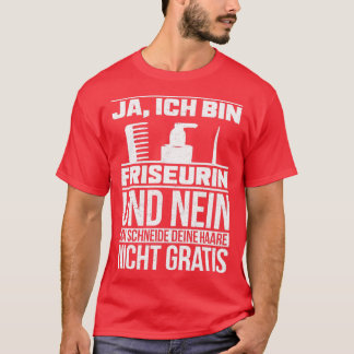 friseurin hairdresser hairdresser CONCIERGE Haarst T-Shirt