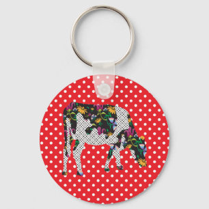 Frisian cow, Friese koe Keychain