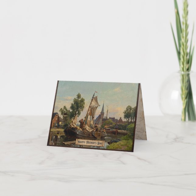 Frisian Dad Thank You Card (Front)
