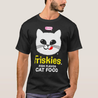 Friskies chat nourriture classique T-shirt
